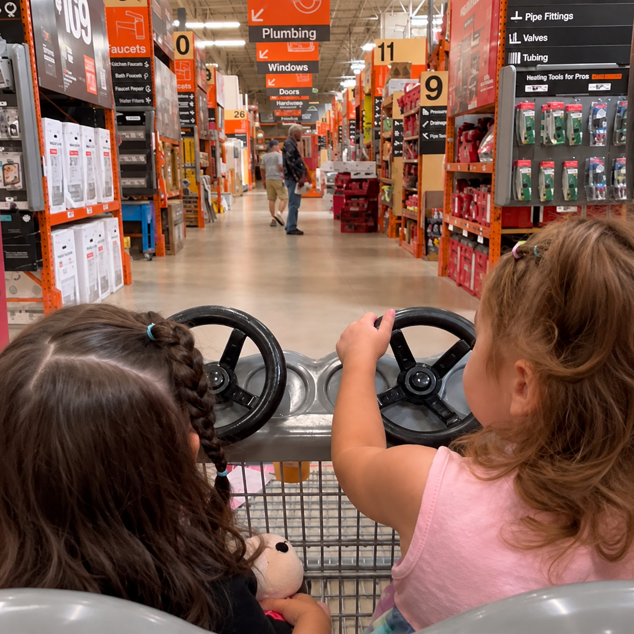 “Homey Depot”: Basically-Free Toddler Outing