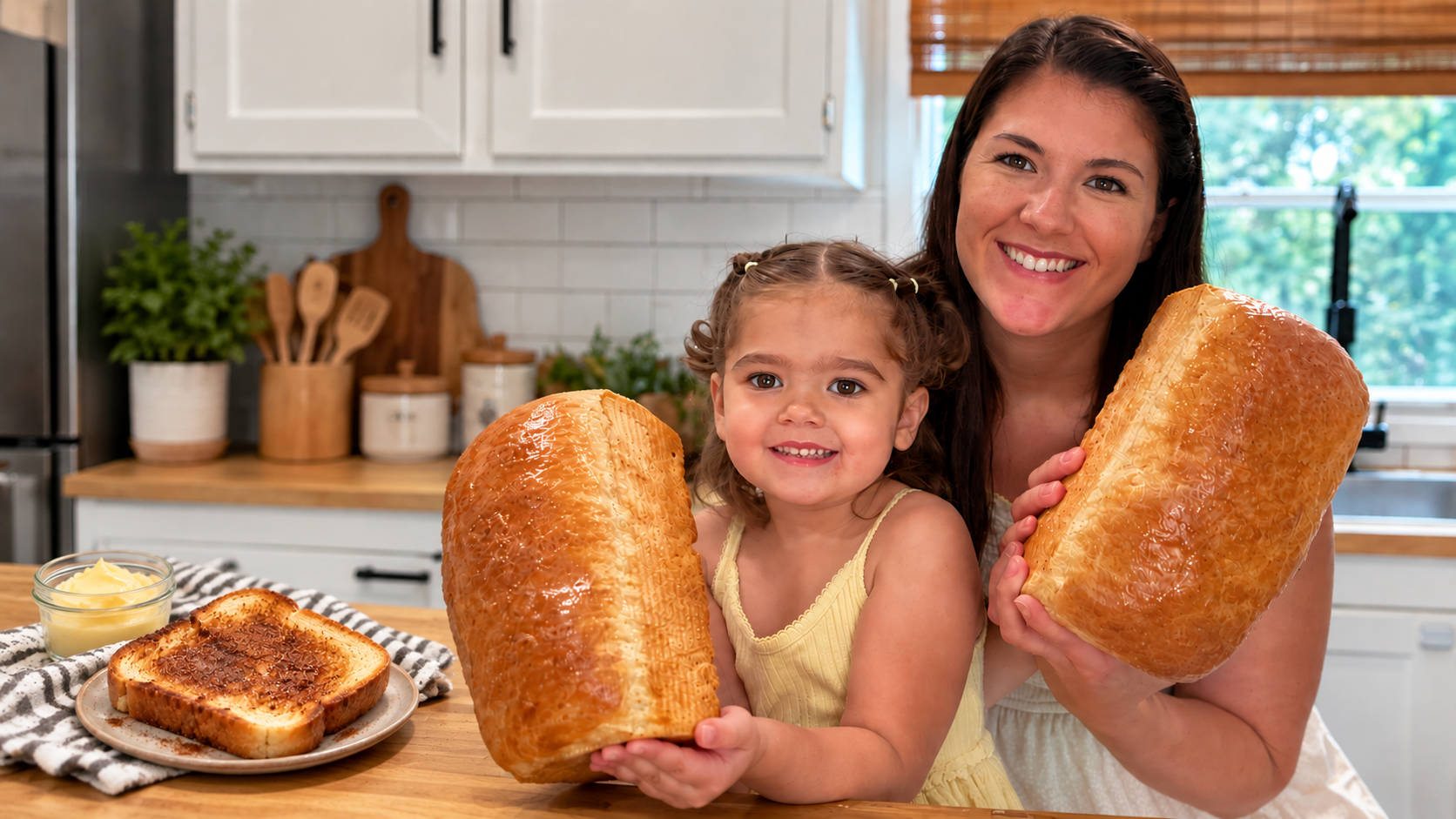 Making Homemade Bread from Scratch (With Kids Helping!)